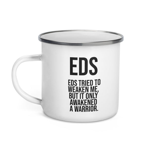 ILLTOCHILL EDS ehler danlos syndrome awareness gift Enamel Mug – Default Left