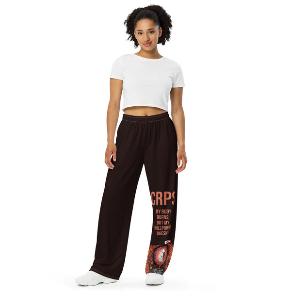 ILLTOCHILL CRPS Awareness Pants – Women's Front (White)