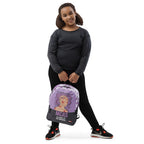 ILLTOCHILL MCAS Awareness Backpack – Girl's Front (Black)