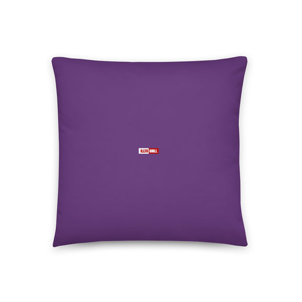 ILLTOCHILL Migraine Awareness Pillow – Default Back (White)