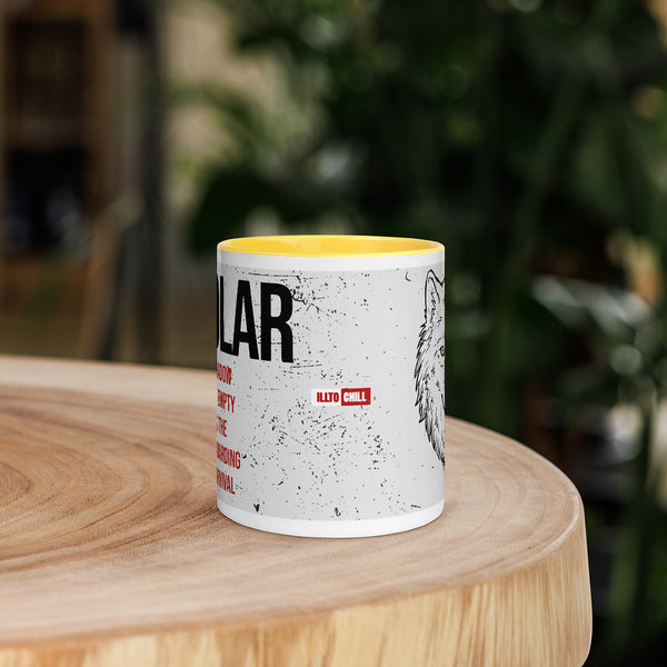 ILLTOCHILL Bipolar disorder gift Mug with Color Inside – Lifestyle 5 Front