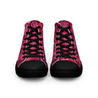 ILLTOCHILL CRPS Awareness Women's High Top Shoes – Flat Front (Crps Awareness Women's High Top Shoes)