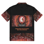 ILLTOCHILL CRPS awareness Complex Regional Pain Syndrome support Unisex button shirt – Flat Back (Black)