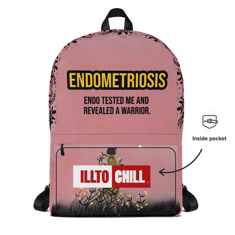 Carry Your Strength Endometriosis comfort Backpack by ILLTOCHILL