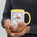ILLTOCHILL Autism awareness neurodiversity gift Mug with Color Inside – Lifestyle 3 Right