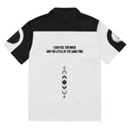 ILLTOCHILL Bipolar disorder Unisex button shirt – Flat Back (White)