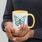 ILLTOCHILL POTS awareness gift Mug with Color Inside – Lifestyle 3 Right