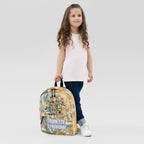 ILLTOCHILL Tourette's Syndrome Awareness Backpack – Girl's 2 Front (Clear)