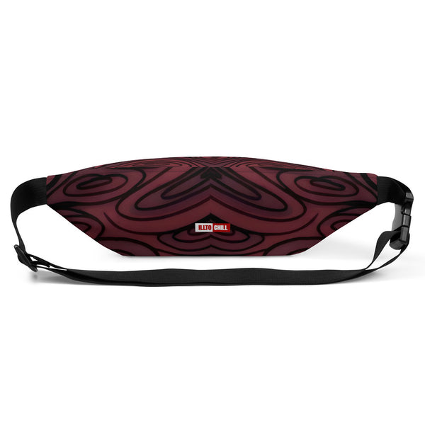 ILLTOCHILL Anxiety Awareness Fanny Pack – Default Back (Black)