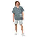 ILLTOCHILL OCD awareness Obsessive-Compulsive Disorder Unisex button shirt – Men's Front (White)