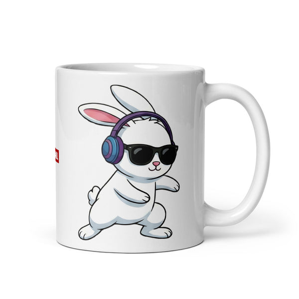 ILLTOCHILL Hard of hearing support gift for hearing impaired White glossy mug – Default Handle on Right