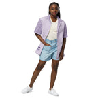 ILLTOCHILL CM Chiari Malformation awareness Unisex button shirt – Women's Front (White)