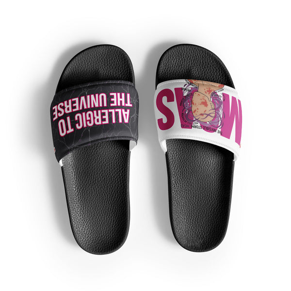 ILLTOCHILL MCAS Awareness Women's Slides – Flat Front (Mcas Awareness Women's Slides)