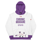 ILLTOCHILL Chronic Migraine awareness and support gift Unisex Cotton Hoodie – Flat Front (Black)