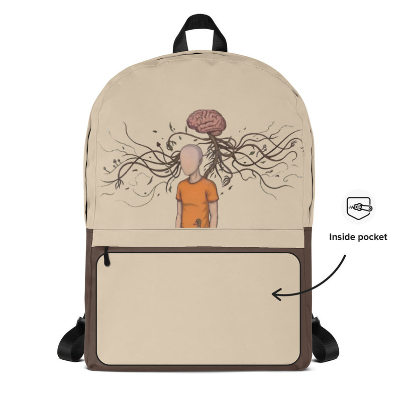 ILLTOCHILL MS Awareness Backpack – Default Front 2 (Black)