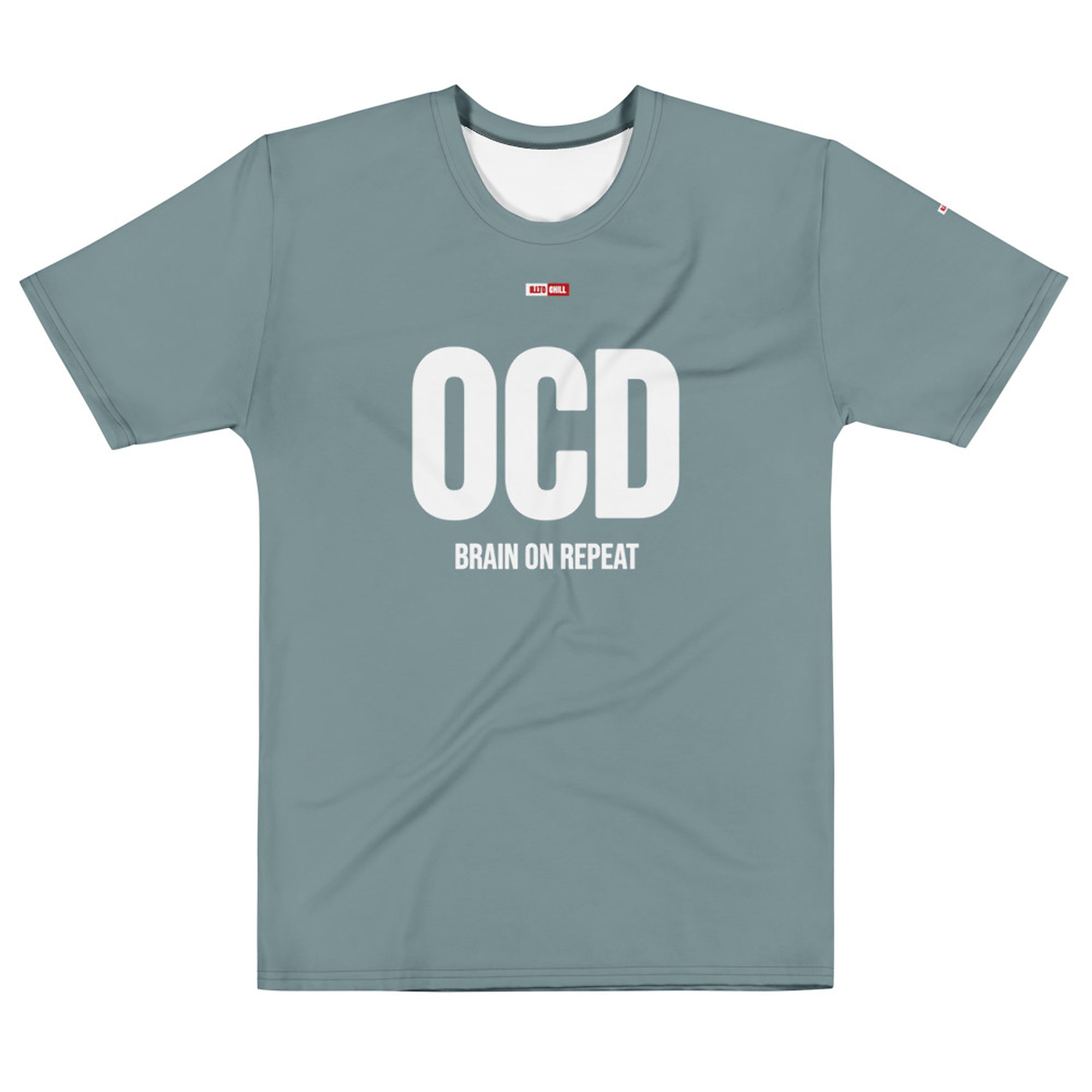 ILLTOCHILL OCD Awareness T-Shirt – Flat Front (Black)