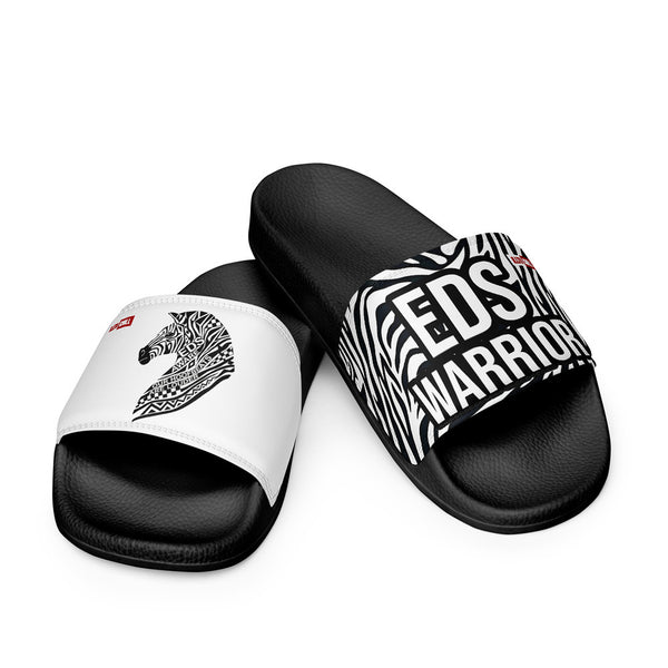 ILLTOCHILL EDS Awareness Men's Slides – Flat 3 Front (Eds Awareness Men's Slides)