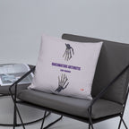 ILLTOCHILL RA awareness Rheumatoid Arthritis support gift Pillow – Lifestyle Front Lifestyle 5 (Black)