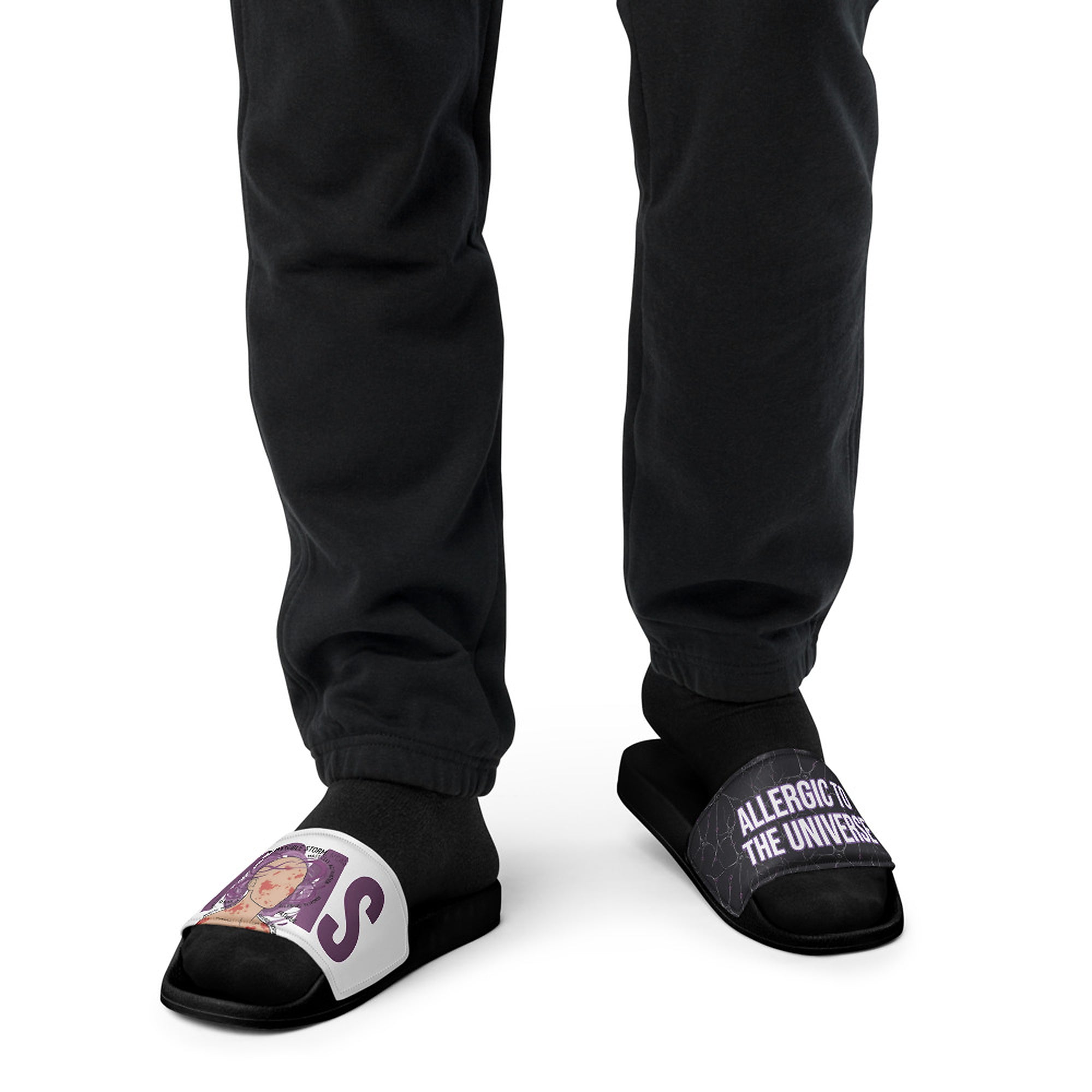 ILLTOCHILL MCAS Awareness Men's Slides – Men's Front (Mcas Awareness Men's Slides)