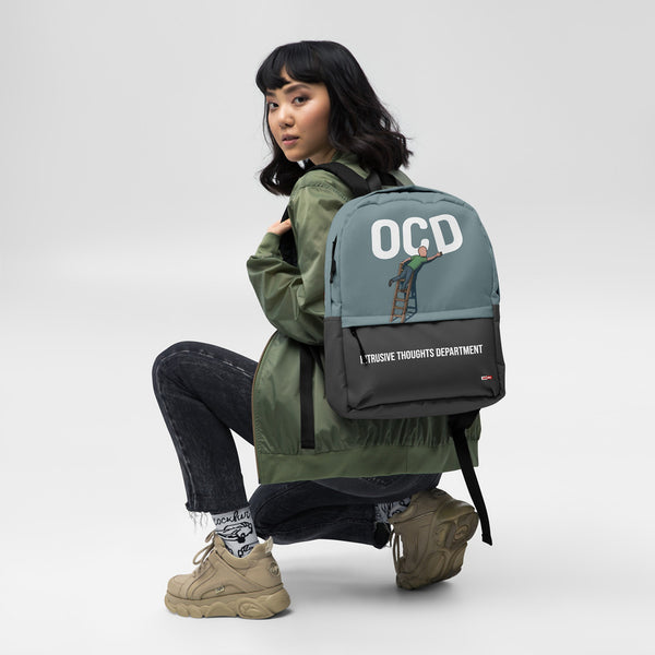 ILLTOCHILL OCD Awareness Backpack – Women's Front (Clear)