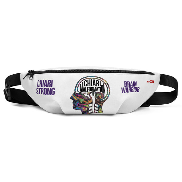 ILLTOCHILL CM Chiari Malformation awareness gift Fanny Pack – Default Front (Clear)
