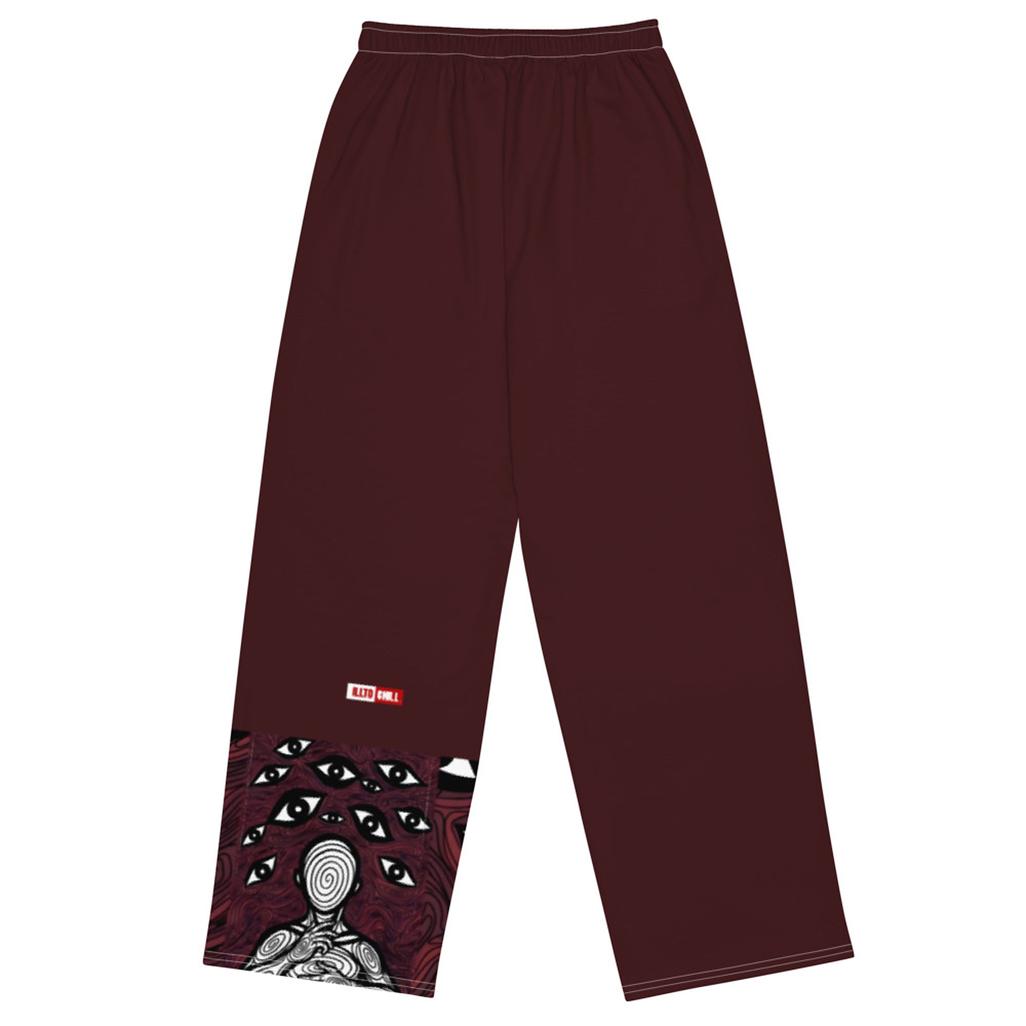 ILLTOCHILL Anxiety Awareness Pants – Flat Back (White)