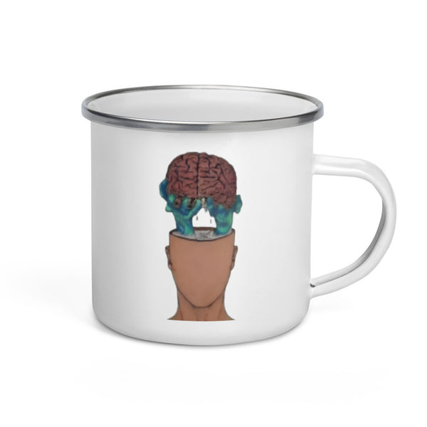 ILLTOCHILL IIH awareness Idiopathic Intracranial Hypertension support gift Enamel Mug – Default Right