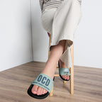 ILLTOCHILL OCD Awareness Women's Slides – Women's Lifestyle 2 Front 2 (Ocd Awareness Women's Slides)