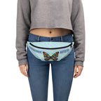 ILLTOCHILL Autism Awareness Fanny Pack – Women's Front (Clear)