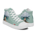 ILLTOCHILL OCD awareness Obsessive-Compulsive Disorder gift Men’s high top canvas shoes – Flat 3 Right