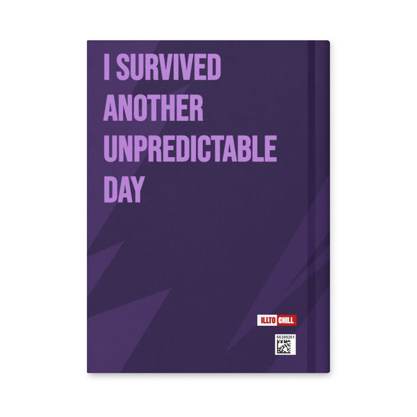 ILLTOCHILL Epilepsy Support Hardcover Journal – Flat Back (Epilepsy Support Hardcover Journal)