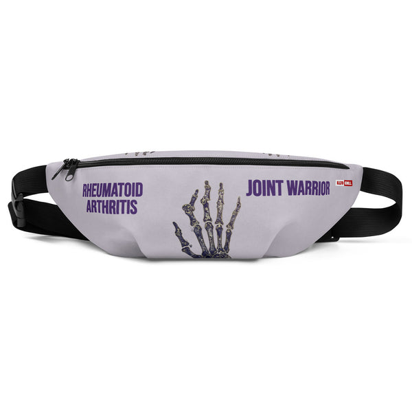 ILLTOCHILL RA awareness Rheumatoid Arthritis support gift Fanny Pack – Default Front (Clear)