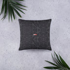 ILLTOCHILL MCAS Awareness Pillow – Flat Lifestyle Back (Black)