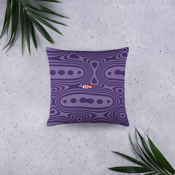 ILLTOCHILL Fibromyalgia Support Pillow – Flat Lifestyle Back (White)