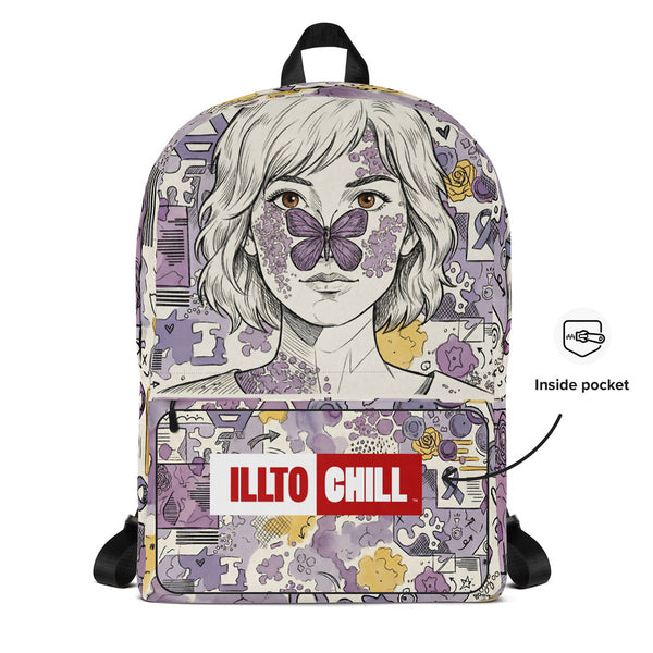 Carry the Invisible Fight Lupus Backpack – ILLTOCHILL Strength