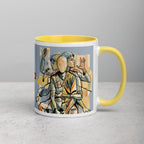 ILLTOCHILL Tourette syndrome awareness TS gift Mug with Color Inside – Lifestyle 2 Right