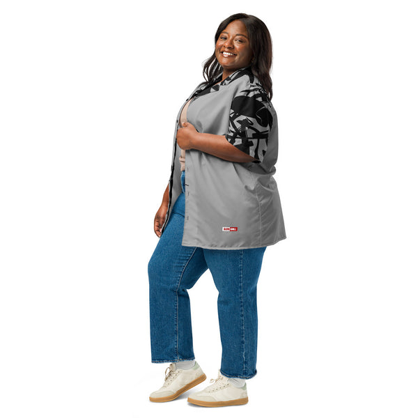 ILLTOCHILL CPTSD awareness Complex Post Traumatic Stress Disorder Unisex button shirt – Women's 3 Left (Black)