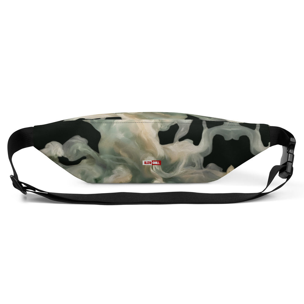 ILLTOCHILL Asthma Support Fanny Pack – Default Back (Black)
