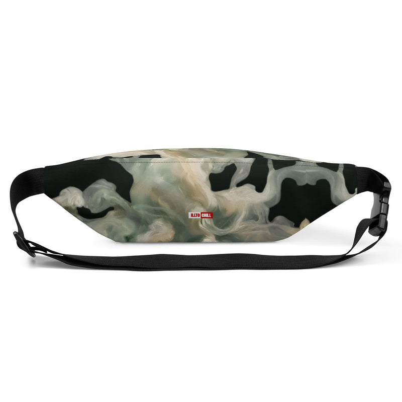 ILLTOCHILL Asthma Support Fanny Pack – Default Back (Black)