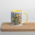 ILLTOCHILL Tourette syndrome awareness TS gift Mug with Color Inside – Lifestyle Right