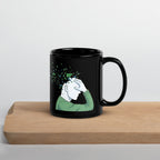 Dark Mode Brain TBI Black Mug ILLTOCHILL Bold Everyday Drinkware