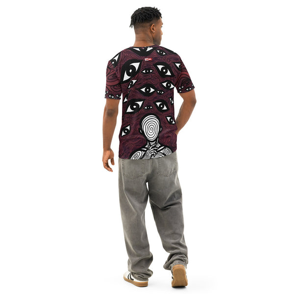 ILLTOCHILL Anxiety Awareness T-Shirt – Men's Back (Black)