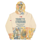 ILLTOCHILL Tourette syndrome awareness TS gift Unisex heavyweight Hoodie – Flat Front (White)
