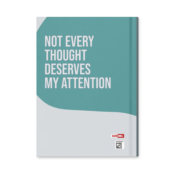 ILLTOCHILL OCD Awareness Hardcover Journal – Flat Back (Ocd Awareness Hardcover Journal)