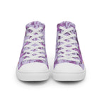 ILLTOCHILL MCAS awareness Mast cell activation syndrome gift men’s high top canvas shoes – Flat Front