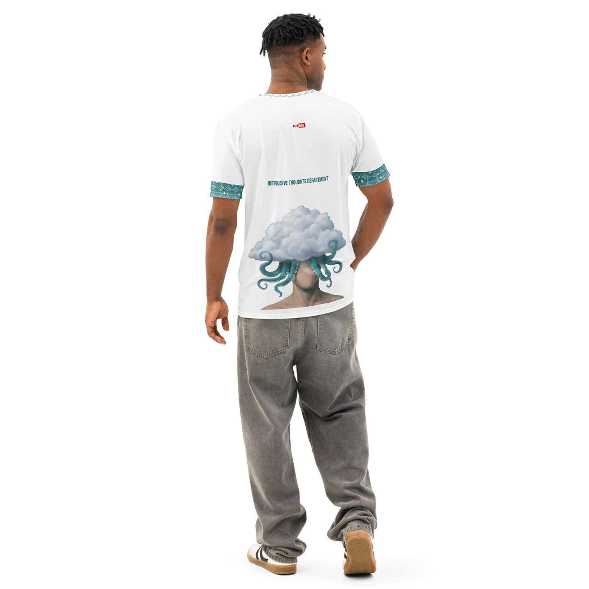 ILLTOCHILL OCD Awareness T-Shirt – Men's Back (White) #2