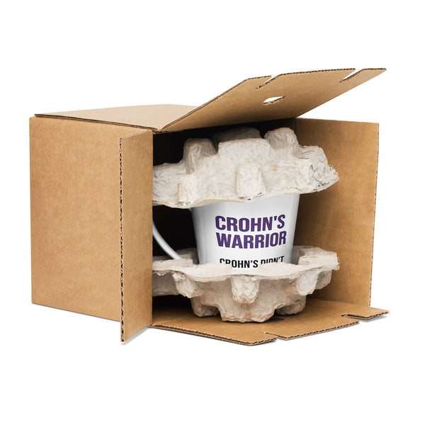 ILLTOCHILL Crohn's disease awareness and support gift Latte mug – Packaging Product details