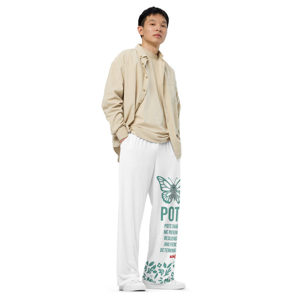 ILLTOCHILL POTS Awareness Pants – Men's Lifestyle Right Front (White)