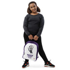 ILLTOCHILL RA Awareness Backpack – Girl's Front (Clear)