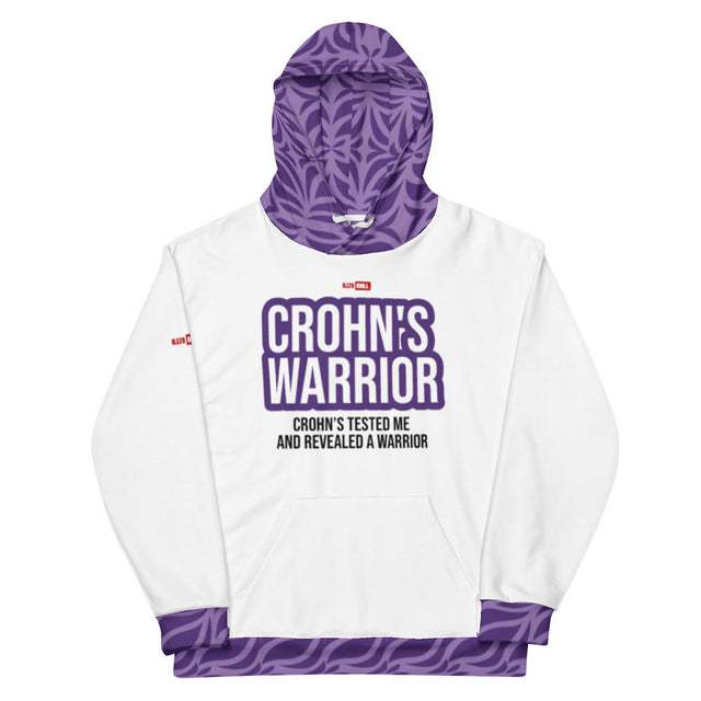Chronic But Powerful Crohn’s Unisex Cotton Hoodie – ILLTOCHILL Soft Style